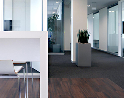 Neugestaltung B&uumlroetage 1b